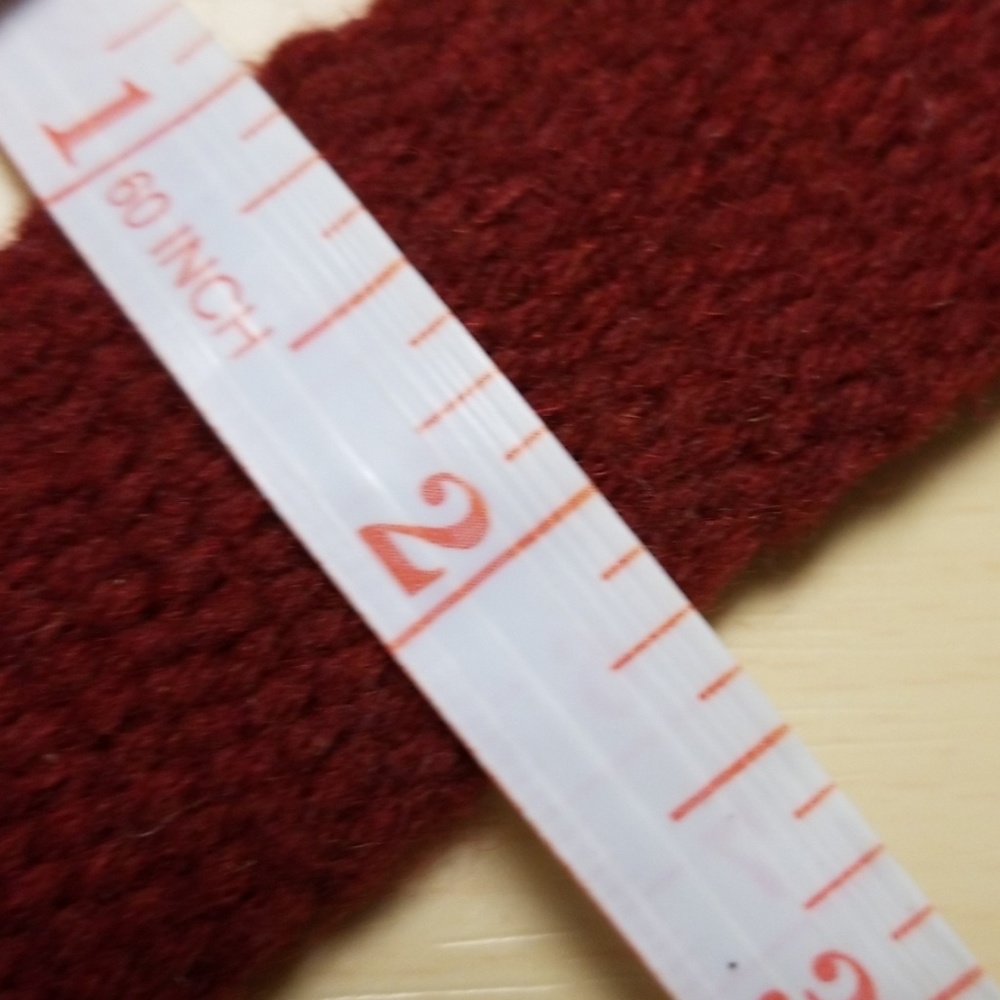 A.P.C. Belt Burgandy - Picture 8 of 8